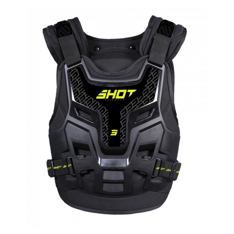 Ochraniacz klatki piersiowej Shot Fighter 2.0 black-fluo yellow