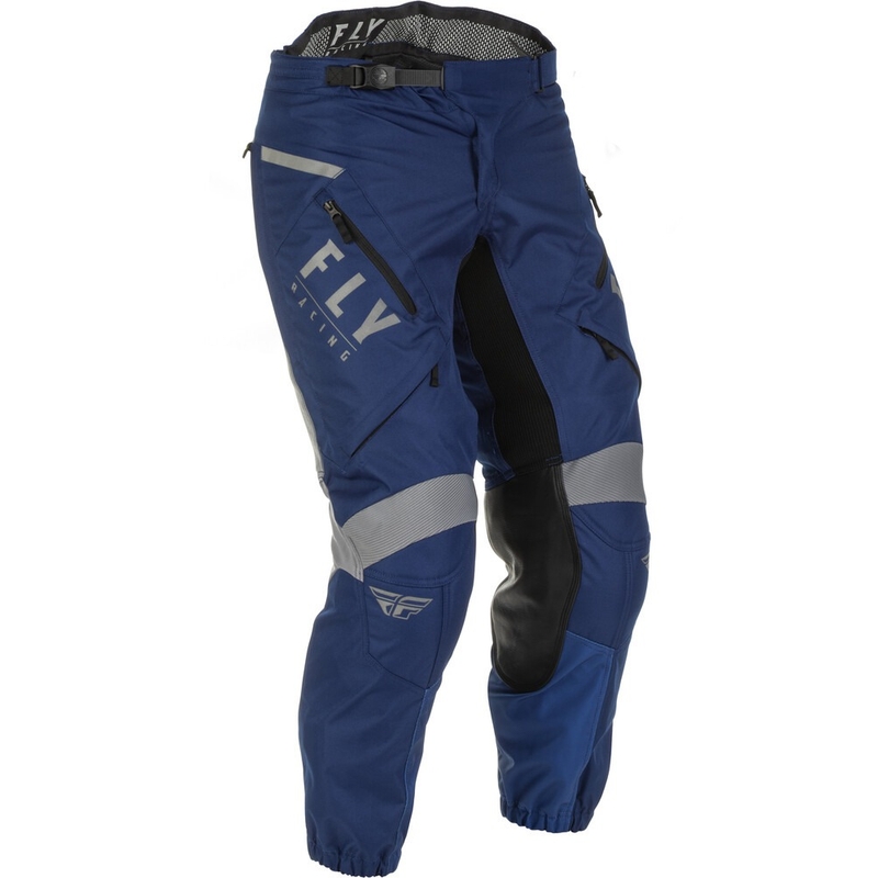 Spodnie motocrossowe FLY Racing Patrol niebiesko-szare