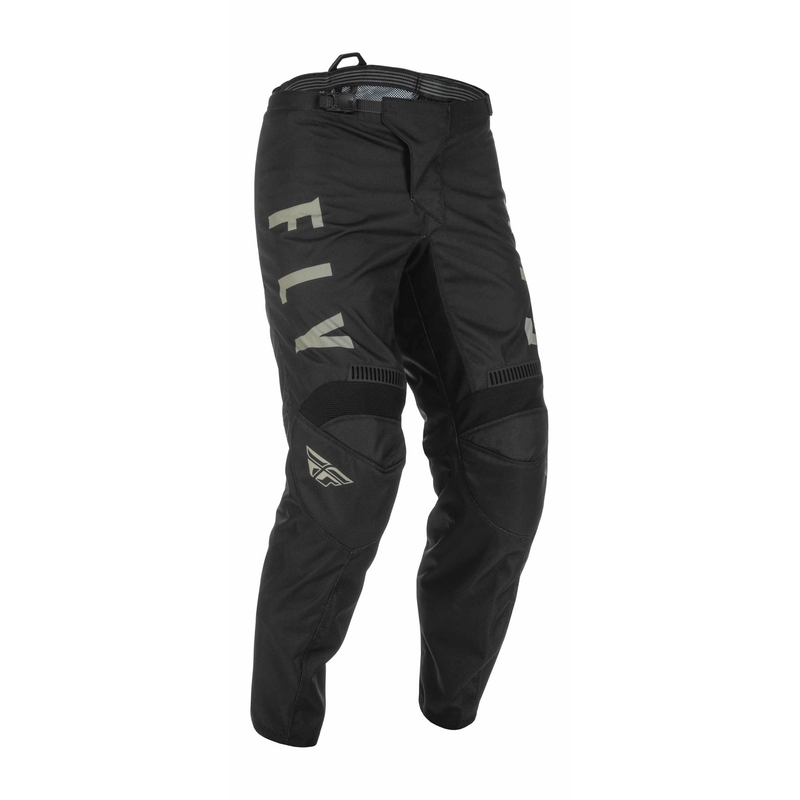 Spodnie motocrossowe FLY Racing F-16 2022 black-grey outlet wyprzedaż