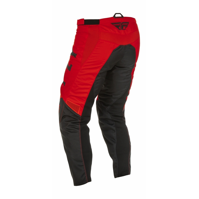Spodnie motocrossowe FLY Racing F-16 2022 czarno-czerwone