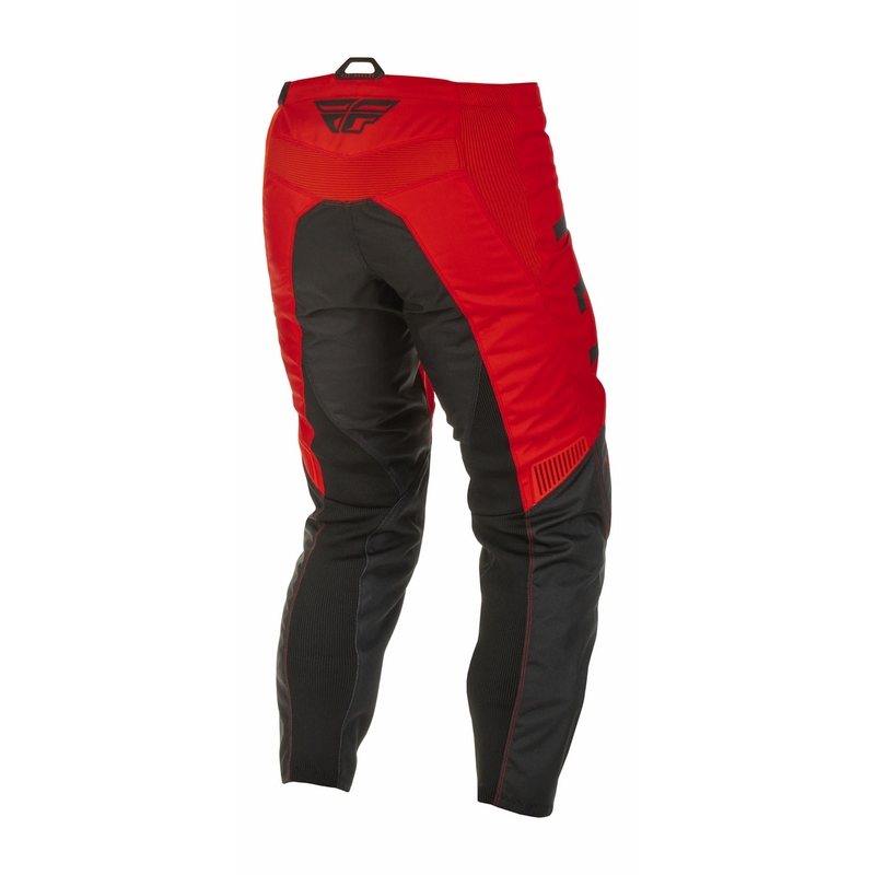 Spodnie motocrossowe FLY Racing F-16 2022 czarno-czerwone