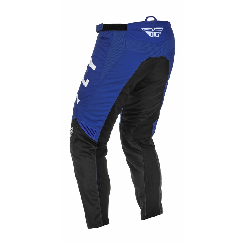 Spodnie motocrossowe FLY Racing F-16 2022 czarno-szaro-niebieskie