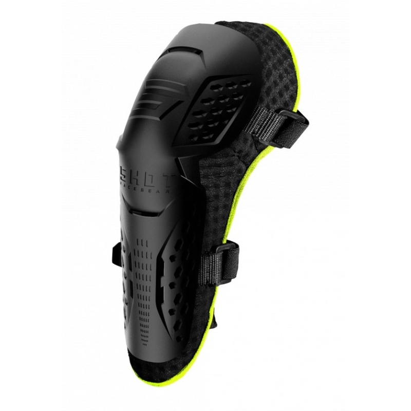 Ochraniacze łokci Shot Optimal 2.0 black-fluo yellow
