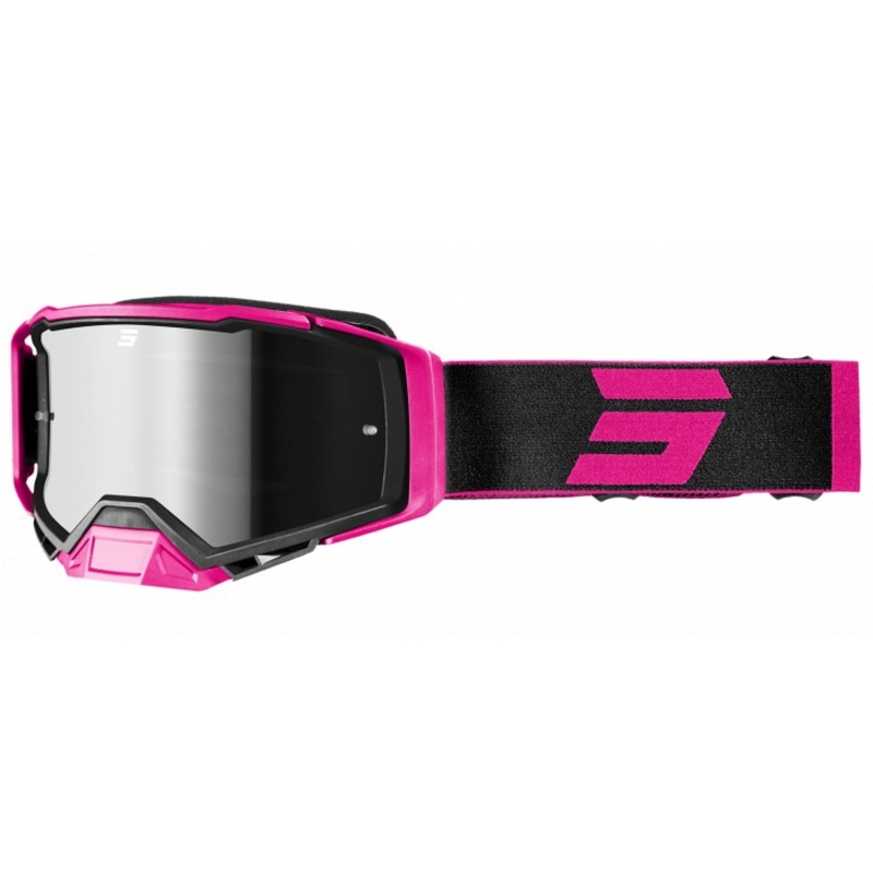 Gogle motocrossowe Shot Core czarno-różowe