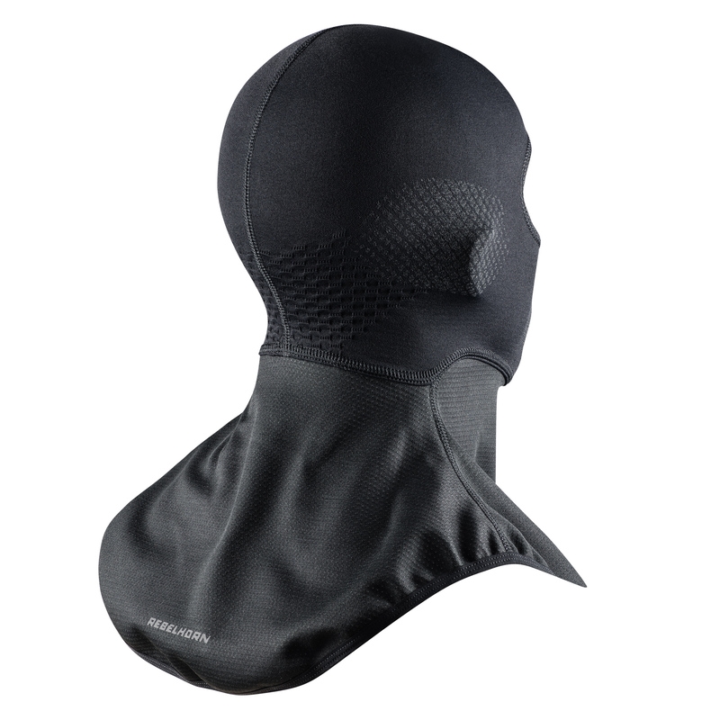 Kaptur termiczny do kasku Rebelhorn Therm II Wind Black