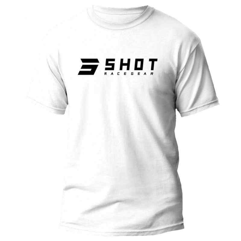 Męska koszulka Shot Team 2.0 w kolorze białym