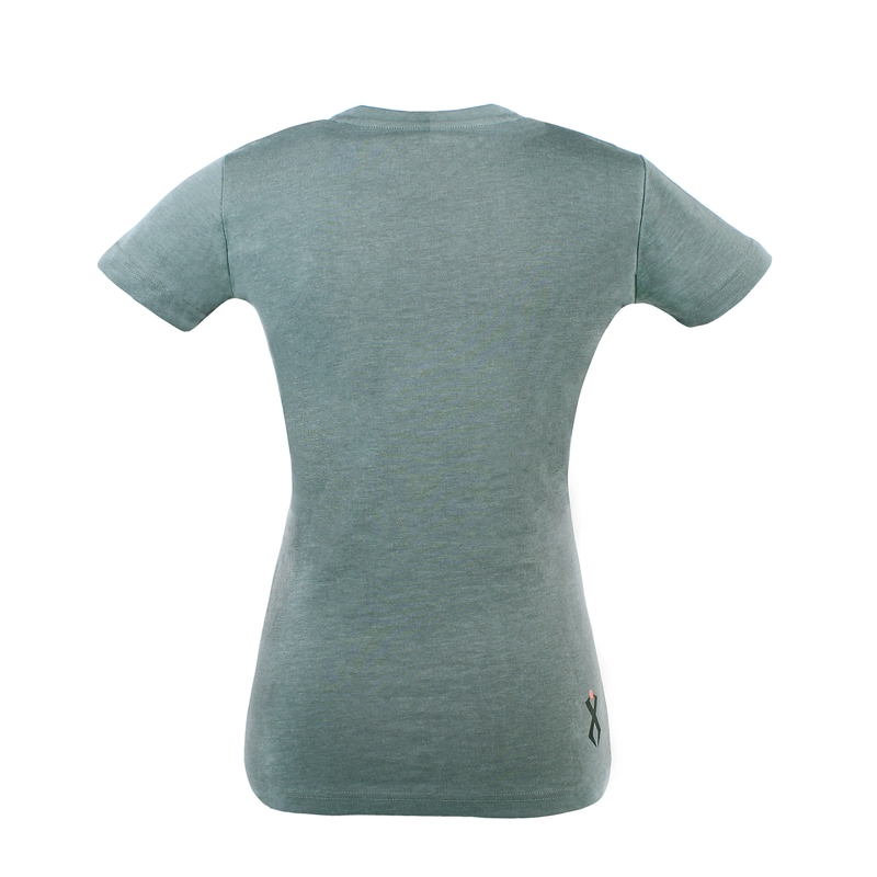 T-shirt damski Rilax Morika zielony