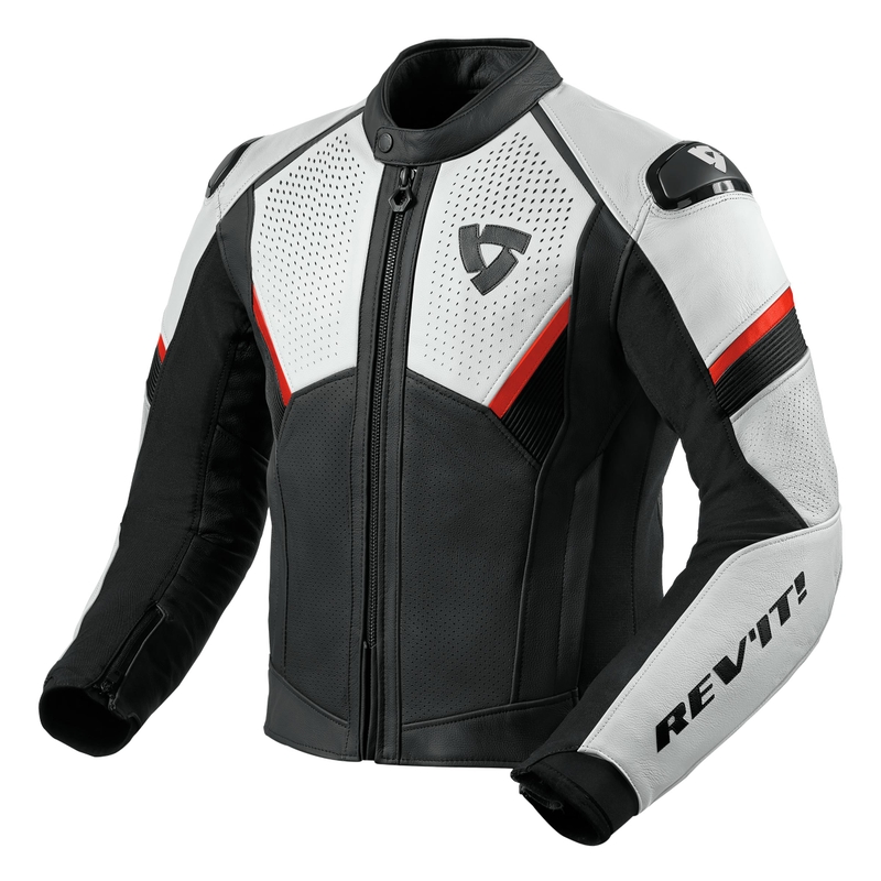 Kurtka motocyklowa Revit Matador black-white-fluo red. wyprzedaż