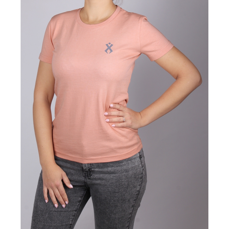 T-shirt damski Rilax Morika różowy