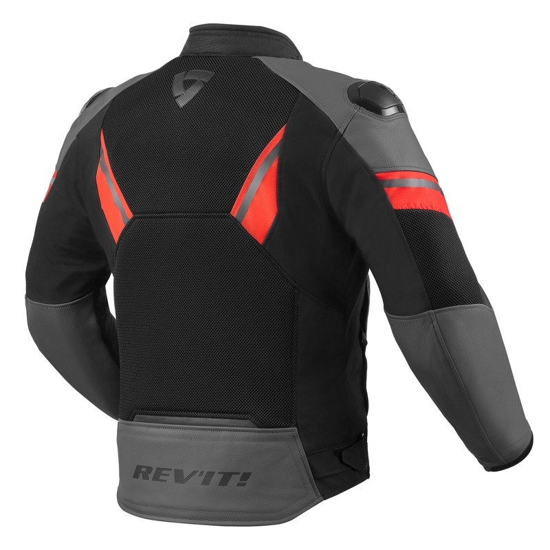 Kurtka motocyklowa Revit Mantis 2 H2O czarno-czerwona wyprzedaż