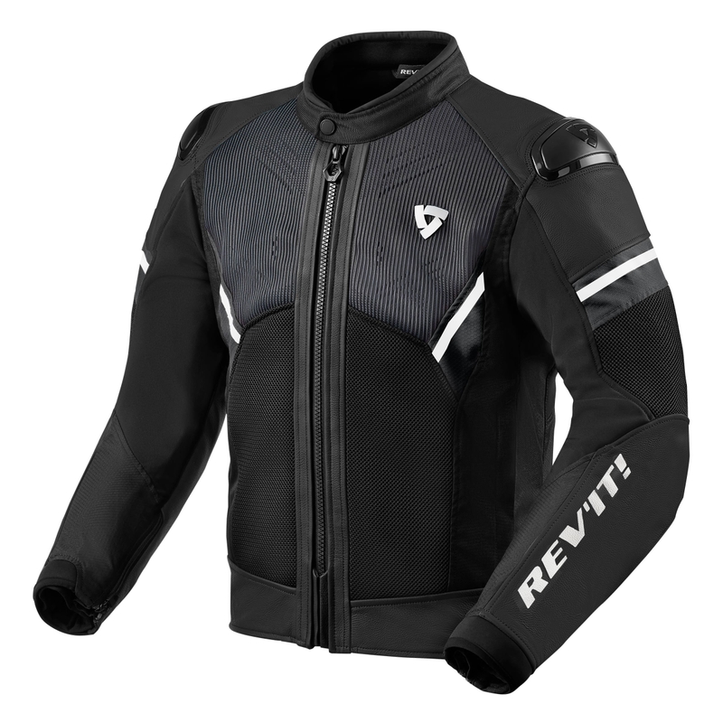 Revit Mantis 2 H2O czarno-biała kurtka motocyklowa wyprzedaż