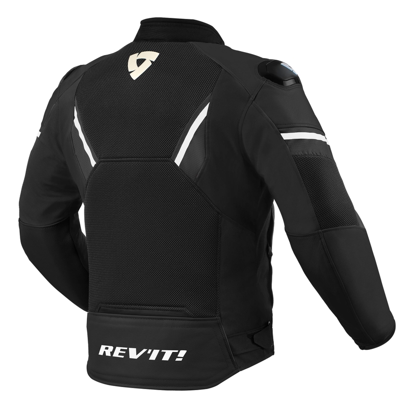 Revit Mantis 2 H2O czarno-biała kurtka motocyklowa wyprzedaż