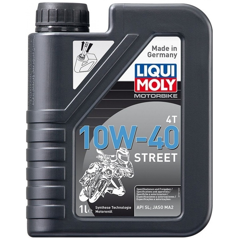 Olej silnikowy LIQUI MOLY Motocyklowy 4T 10W40 Uliczny 1 l