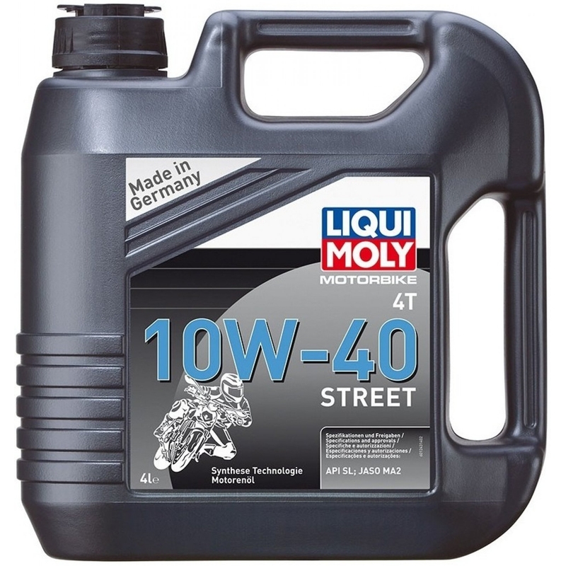 Olej silnikowy LIQUI MOLY Motocykl 4T 10W40 Uliczny 4 l