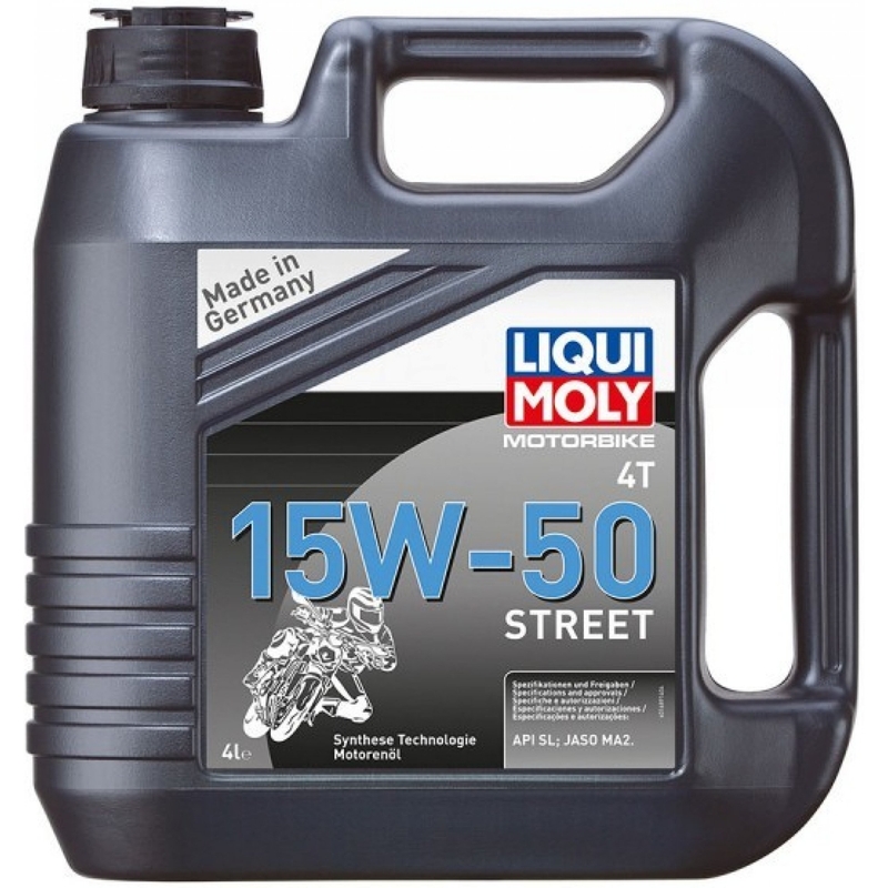 Olej silnikowy LIQUI MOLY Motocykl 4T 15W50 Uliczny 4 l