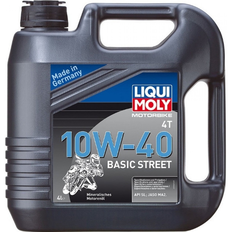 LIQUI MOLY Motorbike 4T 10W40 Basic Street 4L