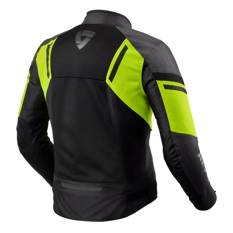 Kurtka motocyklowa Revit GT-R Air 3 czarno-fluo żółta