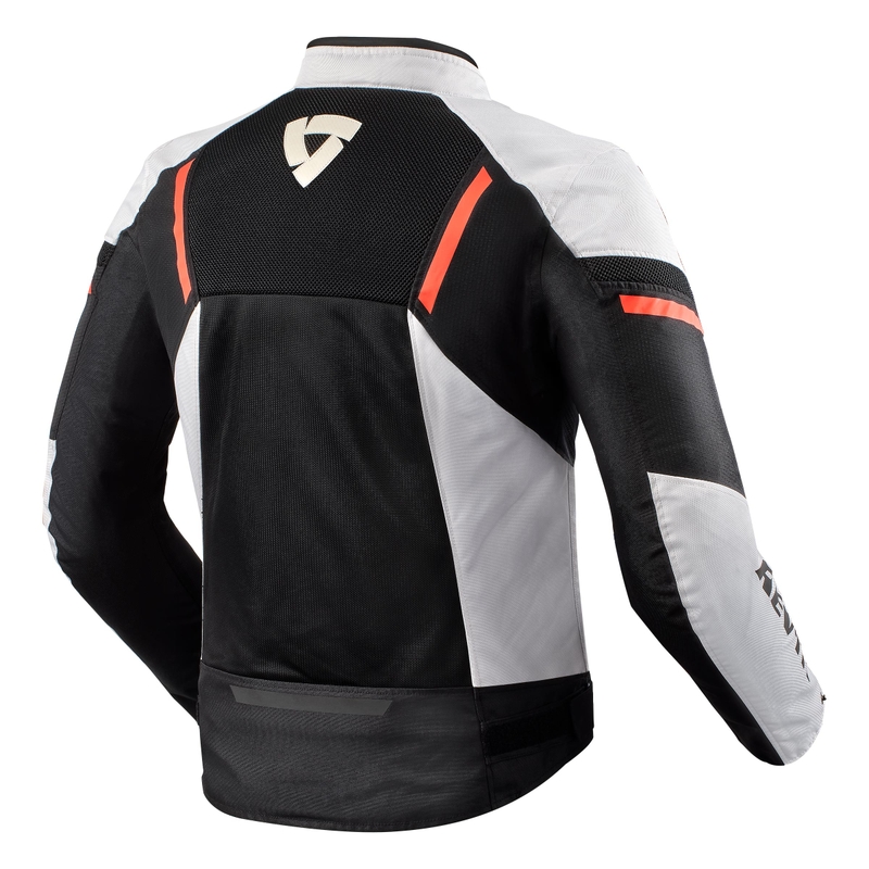 Kurtka motocyklowa Revit GT-R Air 3 black-white-fluo red.