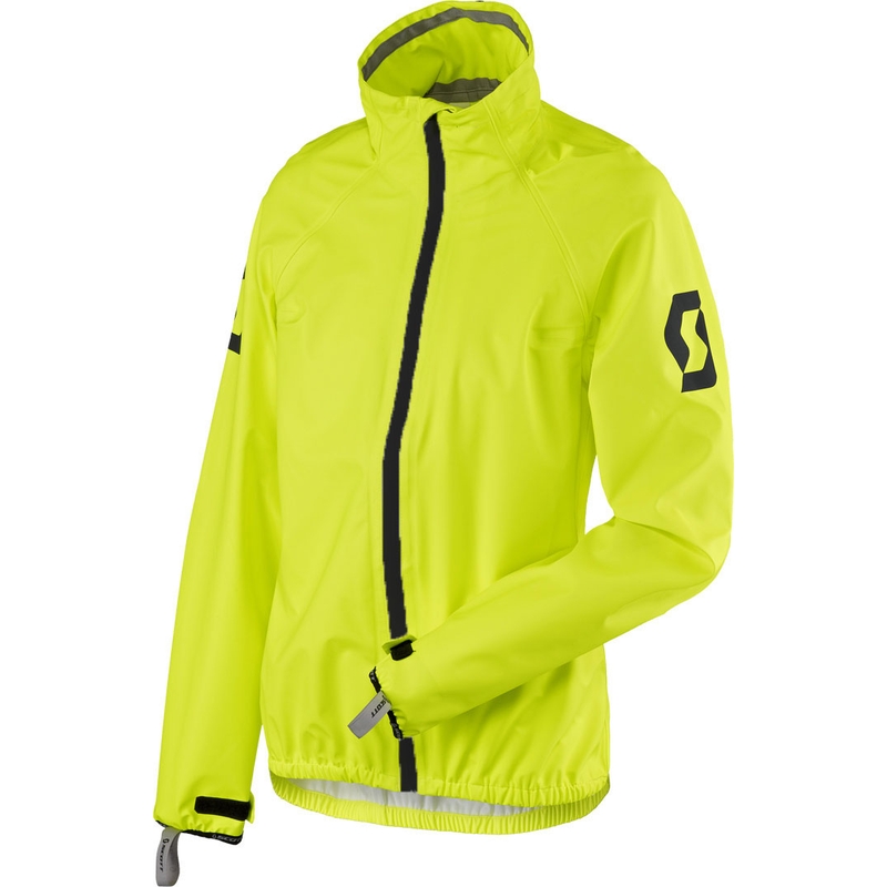 Damska kurtka przeciwdeszczowa SCOTT Ergonomic Pro DP fluo żółta