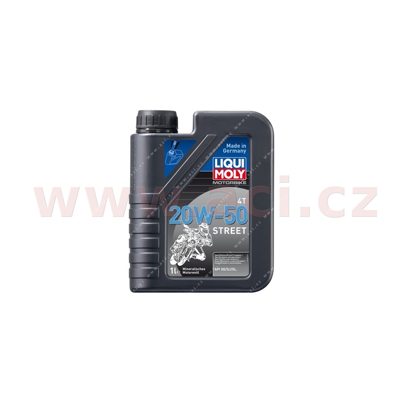 Olej silnikowy LIQUI MOLY Motocyklowy 4T 20W50 Uliczny 1 l