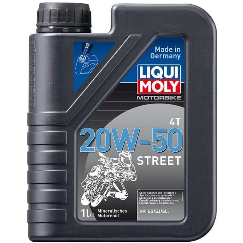 Olej silnikowy LIQUI MOLY Motocyklowy 4T 20W50 Uliczny 1 l