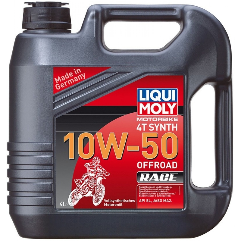 Olej silnikowy LIQUI MOLY Motorbike 4T Synth 10W50 Offroad Race 4 l