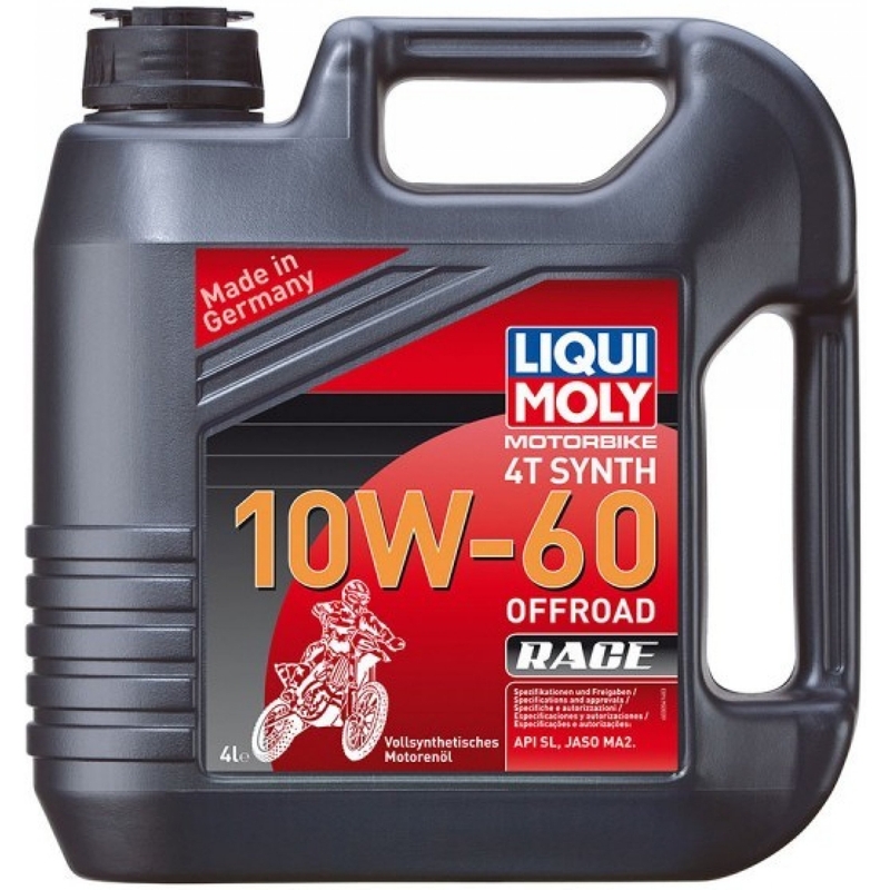 Olej silnikowy LIQUI MOLY Motorbike 4T Synth 10W60 Offroad Race 4 l