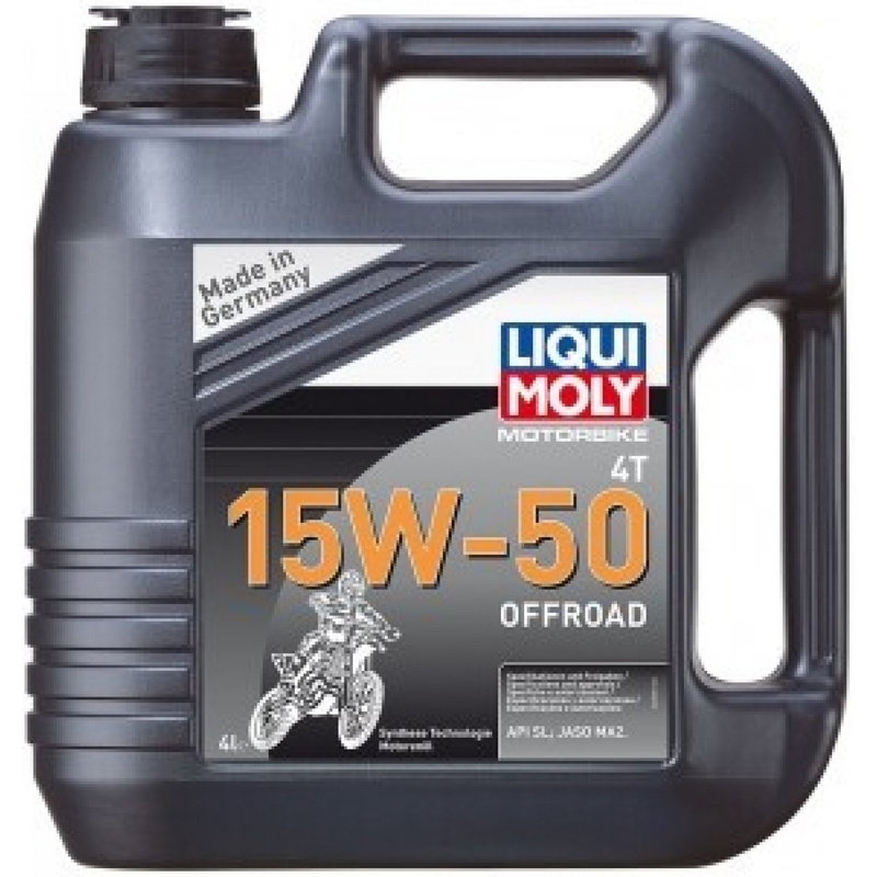 Olej silnikowy LIQUI MOLY Motocykl 4T 15W50 Offroad 4 l