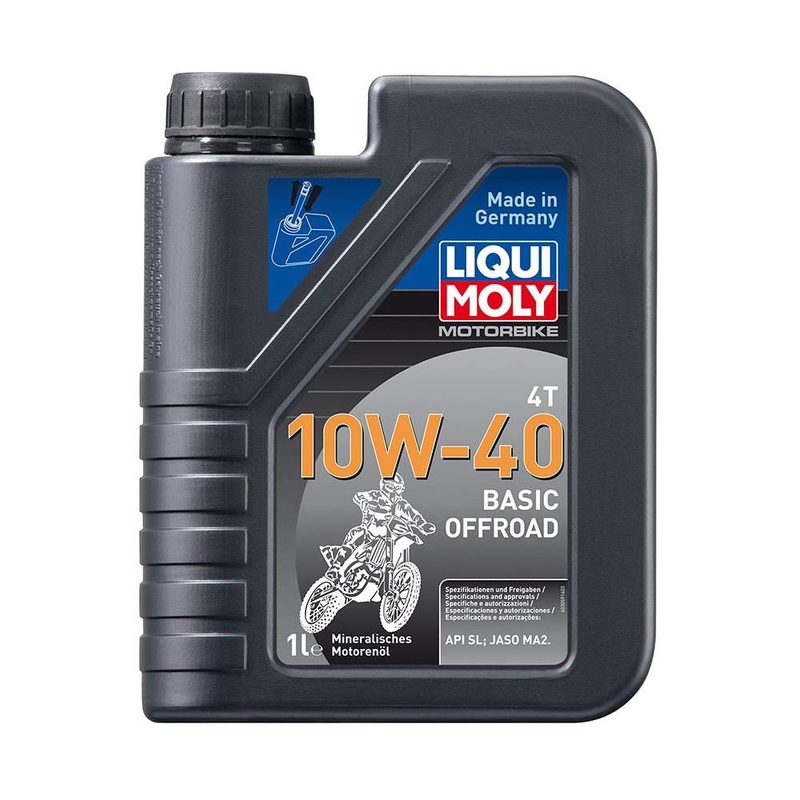 Olej silnikowy LIQUI MOLY Motorbike 4T 10W40 Basic Offroad 1 l