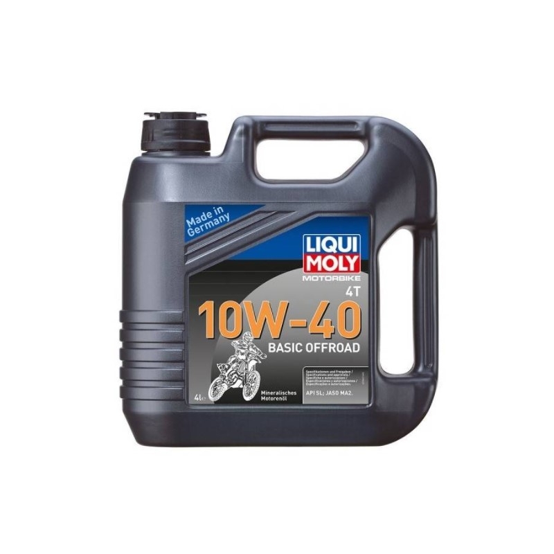 Olej silnikowy LIQUI MOLY Motocykl 4T 10W40 Podstawowy Offroad 4 l