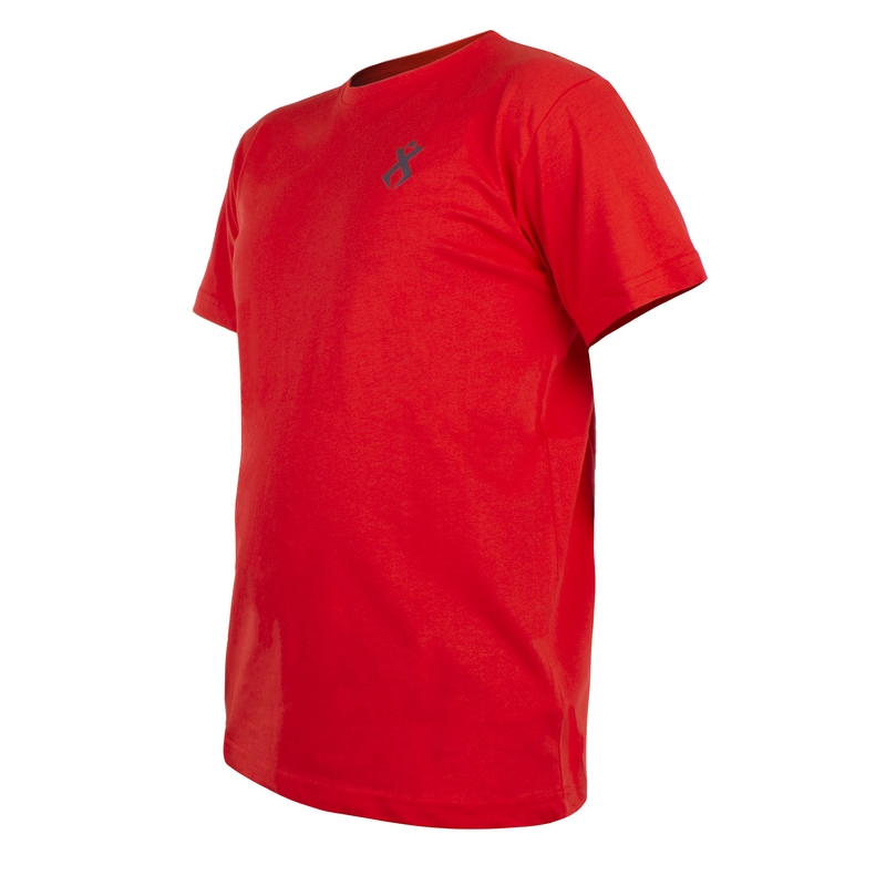 Męski T-shirt Rilax Morik czerwony wyprzedaż