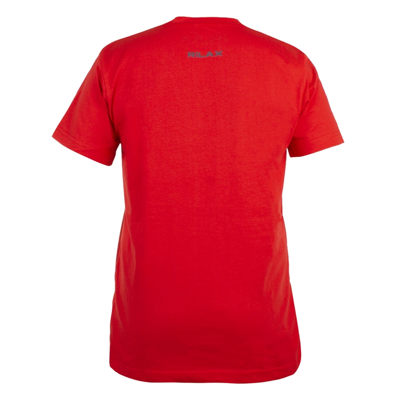 Męski T-shirt Rilax Morik czerwony wyprzedaż