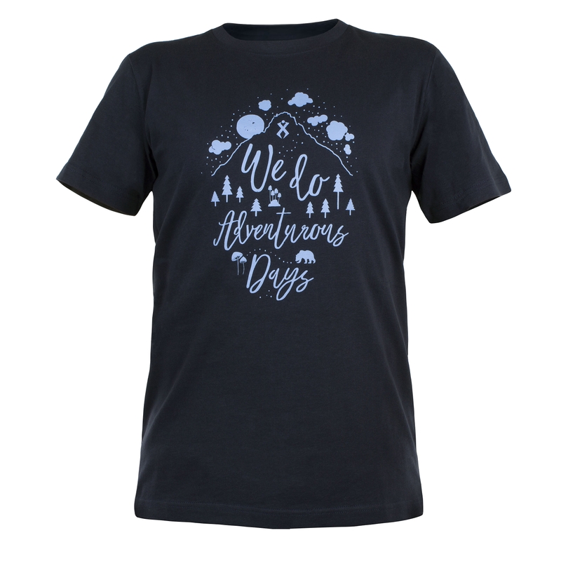 Męski T-shirt Rilax Morik niebieski wyprzedaż