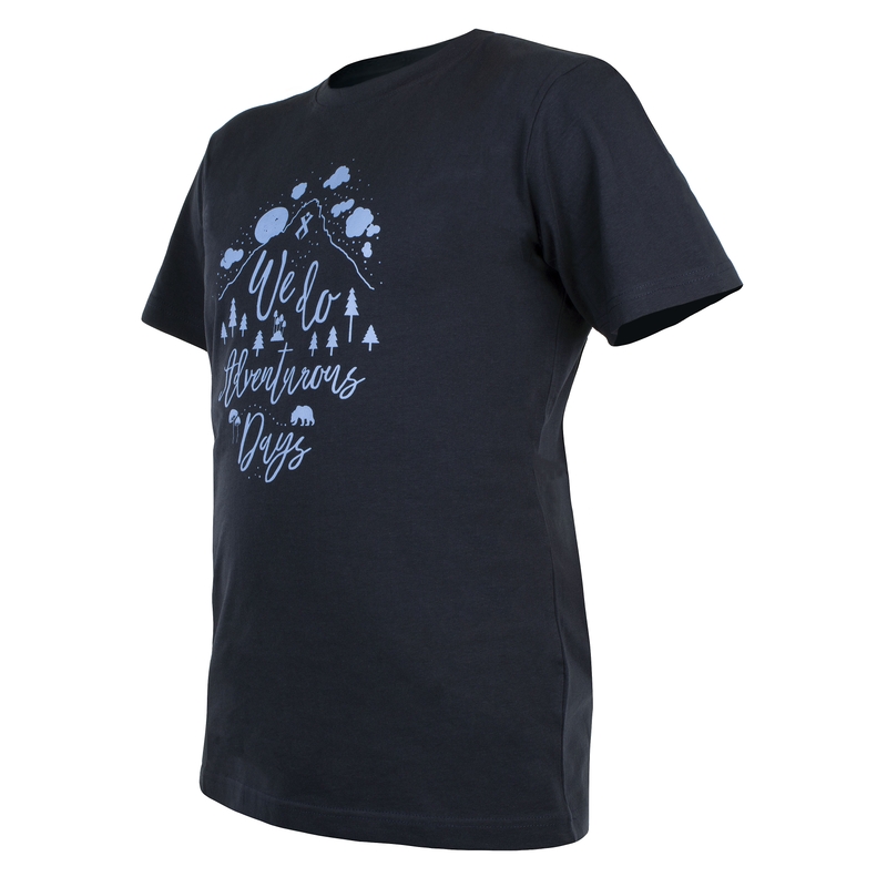 Męski T-shirt Rilax Morik niebieski wyprzedaż