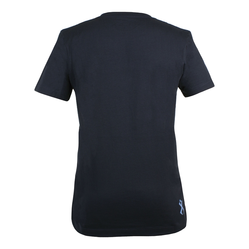 Męski T-shirt Rilax Morik niebieski wyprzedaż