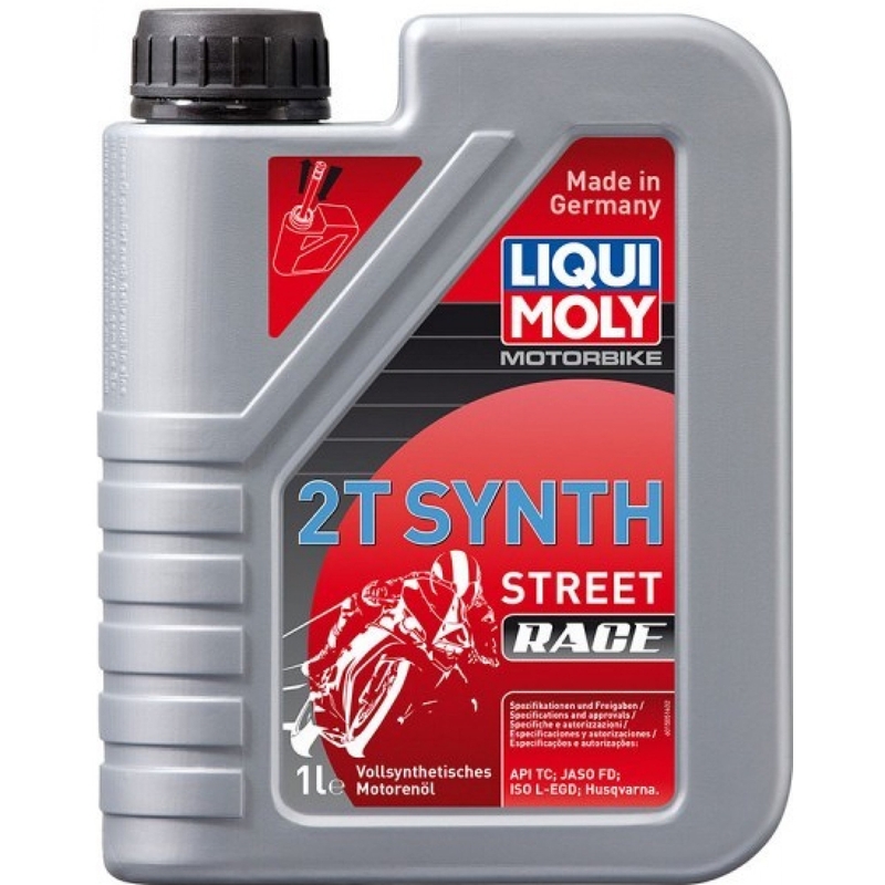 LIQUI MOLY Olej silnikowy do motocykli 2T Synth Race 1 l
