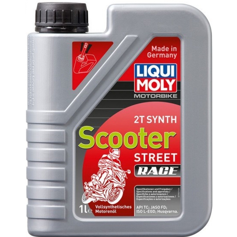LIQUI MOLY Motorbike 2T Synth Scooter Race olej silnikowy 1 l