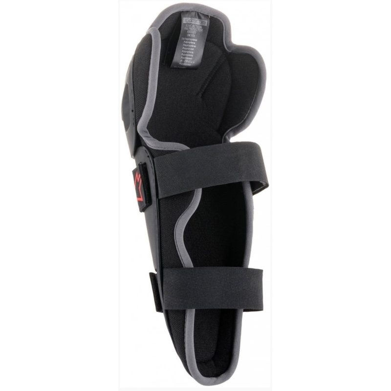 Alpinestars Bionic Action czarno-czerwone nakolanniki.