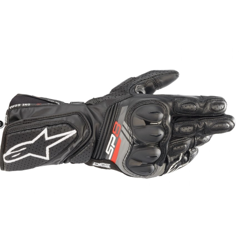 Alpinestars SP-8 rękawice motocyklowe czarne