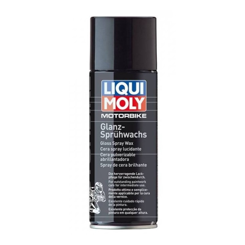 LIQUI MOLY Wosk nabłyszczający do motocykli w sprayu 400 ml