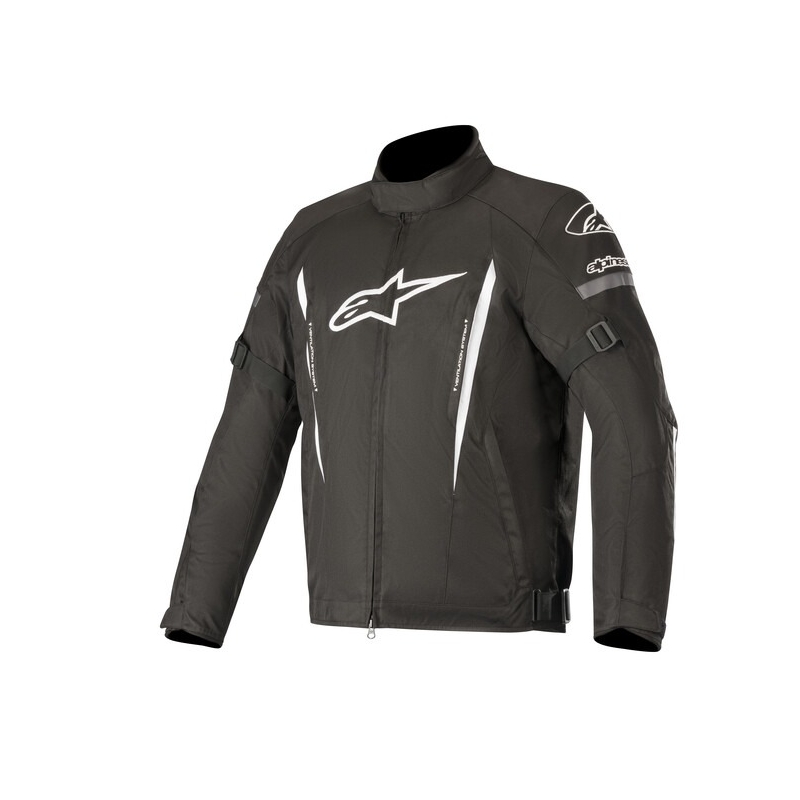 Alpinestars Gunner Waterproof Black and White Kurtka motocyklowa
