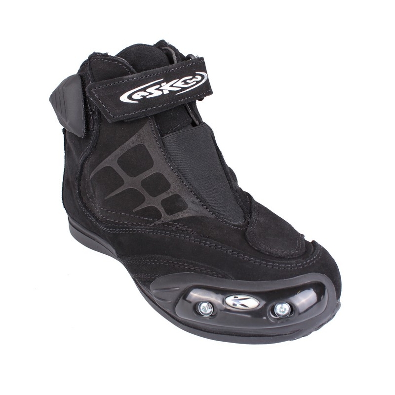 Damskie/Dziecięce buty motocyklowe Askew Racer czarne wyprzedaż