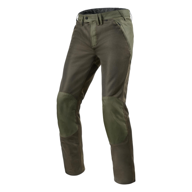 Revit Eclipse Motorcycle Trousers Dark Green Cropped wyprzedaż