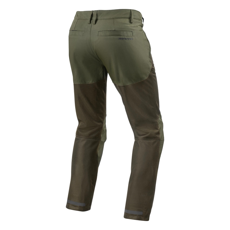Revit Eclipse Motorcycle Trousers Dark Green Cropped wyprzedaż