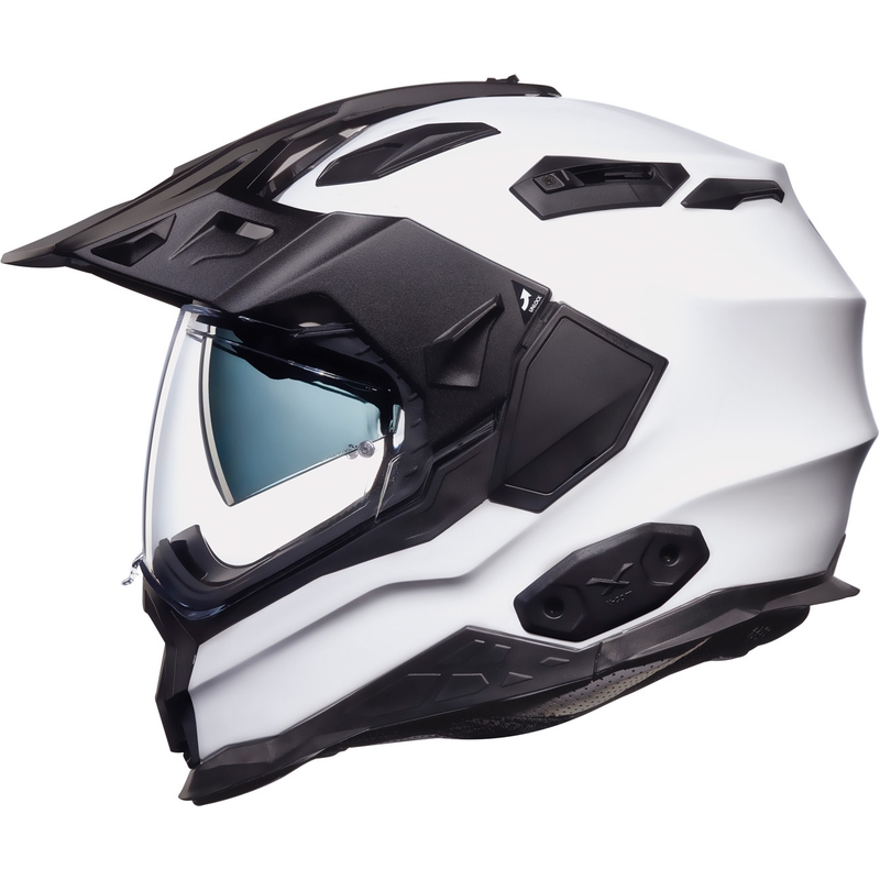 Kask Enduro NEXX X. Wed 2 Zwykły biały wyprzedaż