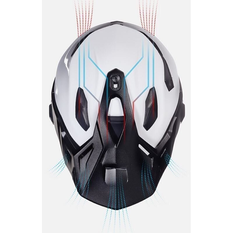 Kask Enduro NEXX X. Wed 2 Zwykły biały wyprzedaż