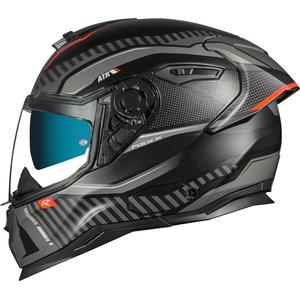 Integralny kask motocyklowy NEXX SX.100R Skidder czarno-szary wyprzedaż