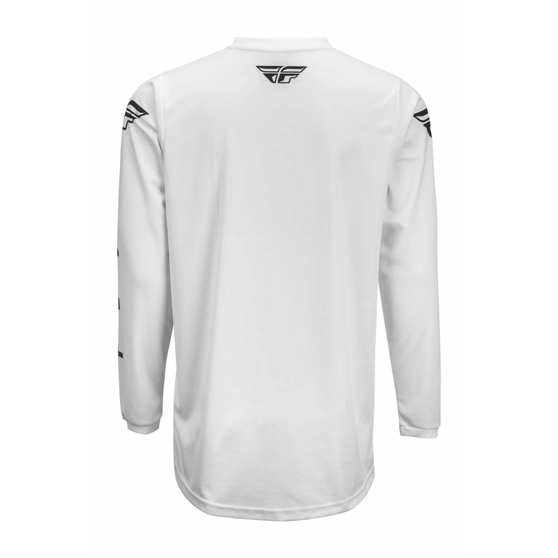 Koszulka motocrossowa FLY Racing Universal biało-czarna