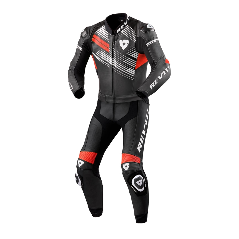 Revit Apex kombinezon motocyklowy czarno-czerwony wyprzedaż