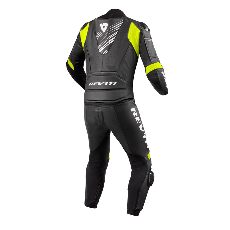 Revit Apex Black-Fluo Yellow kombinezon motocyklowy wyprzedaż